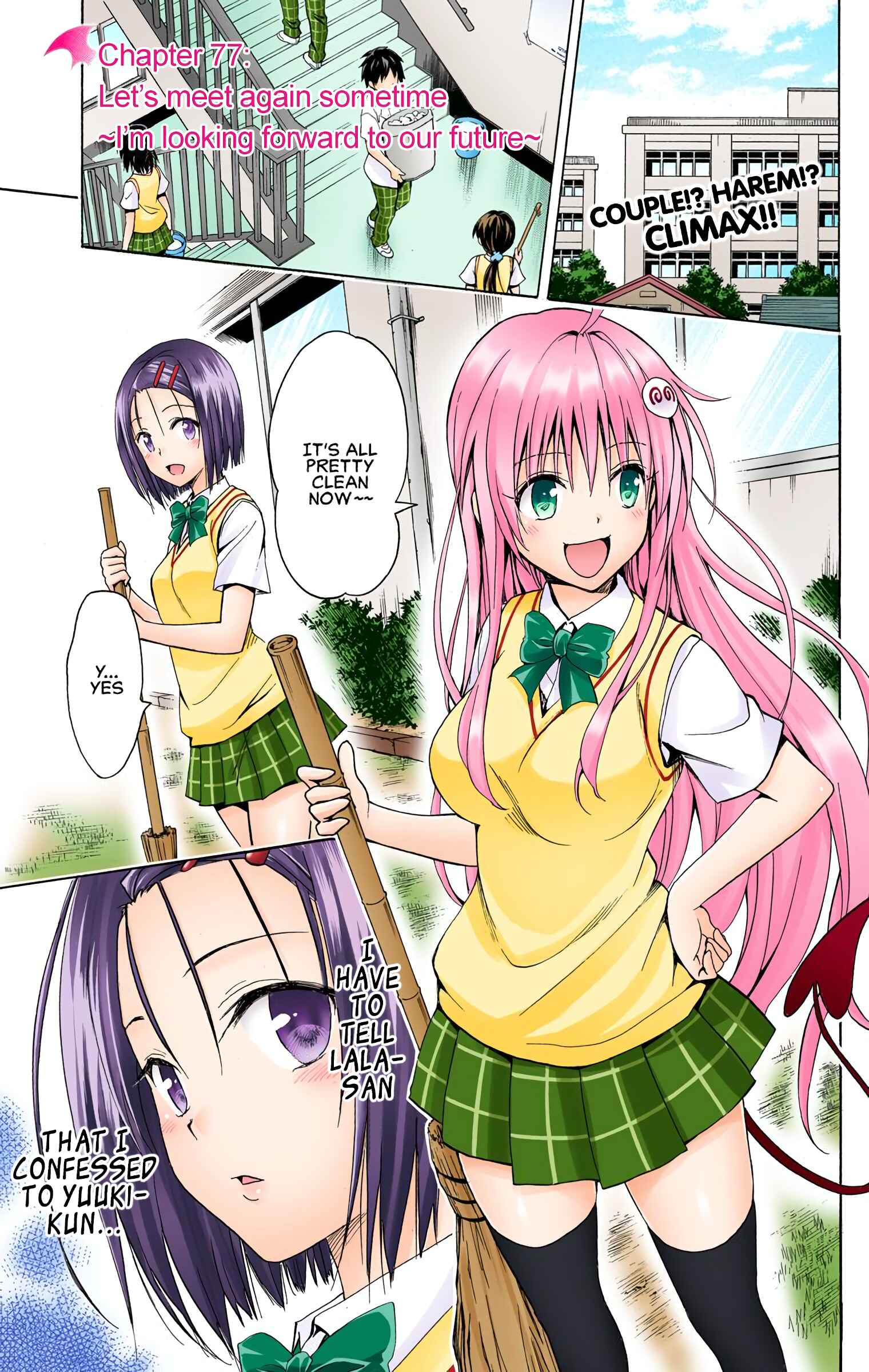 To Love Ru Darkness (Official Colored) Chapter 77 - Page 2