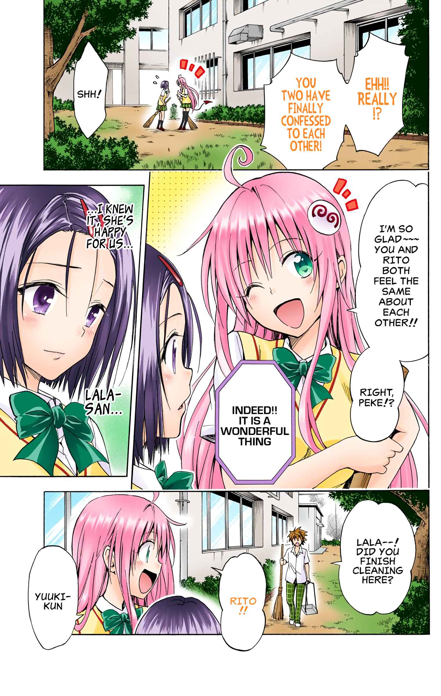 To Love Ru Darkness (Official Colored) Chapter 77 - Page 4