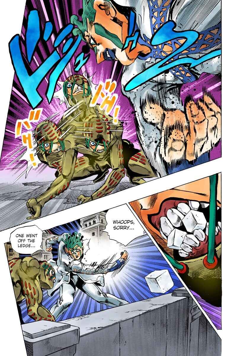 JoJo no Kimyou na Bouken: Part 5 - Ougon no Kaze Color-ban Chapter 115 - Page 16