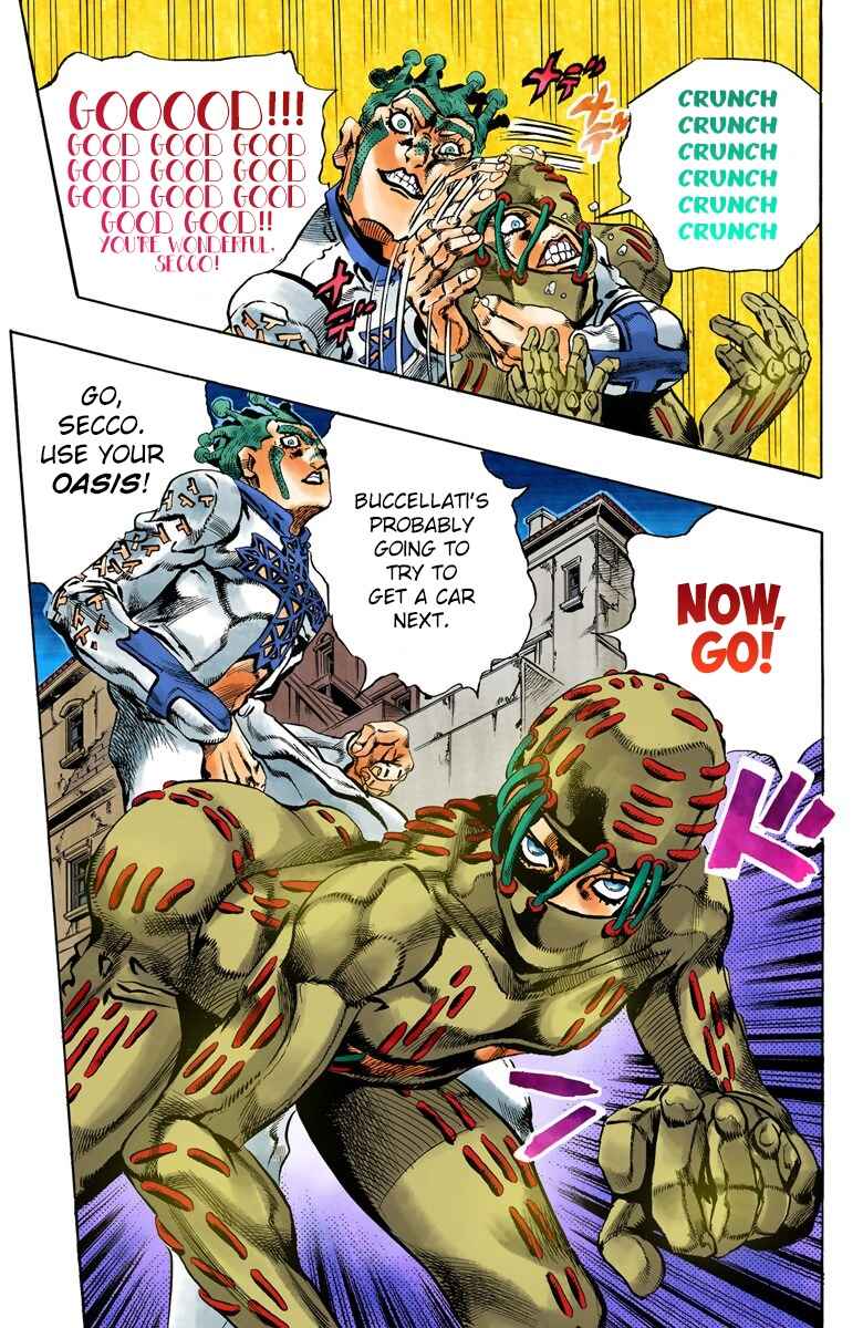 JoJo no Kimyou na Bouken: Part 5 - Ougon no Kaze Color-ban Chapter 115 - Page 18