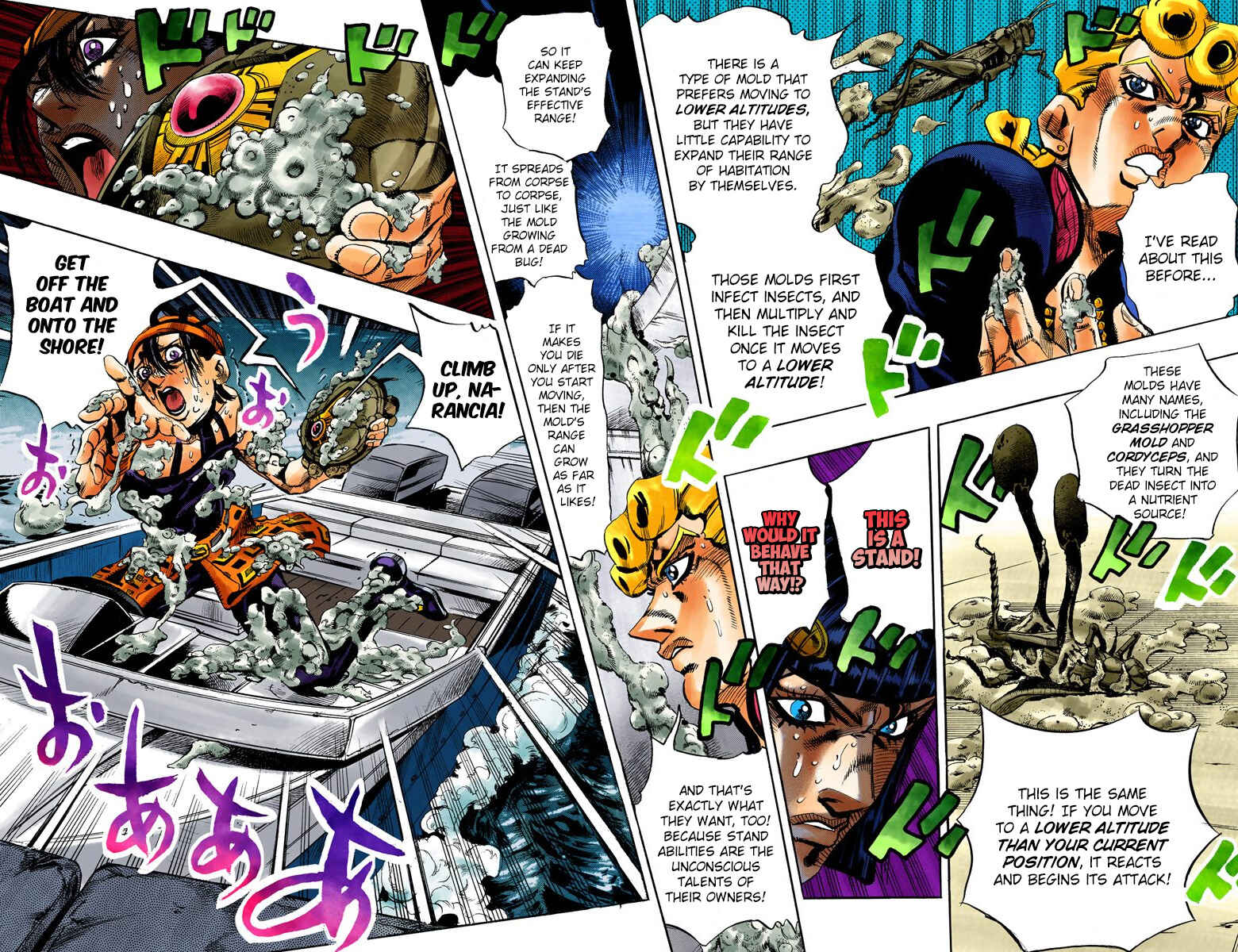 JoJo no Kimyou na Bouken: Part 5 - Ougon no Kaze Color-ban Chapter 115 - Page 4