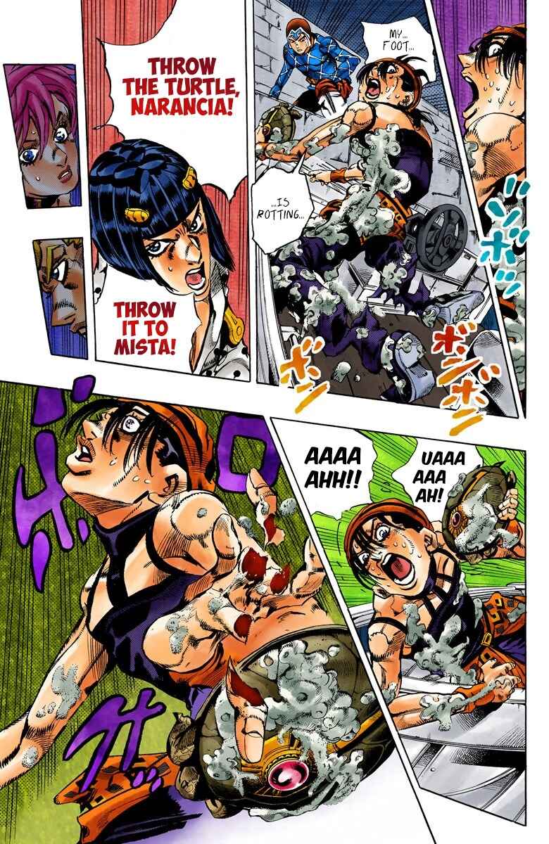 JoJo no Kimyou na Bouken: Part 5 - Ougon no Kaze Color-ban Chapter 115 - Page 6