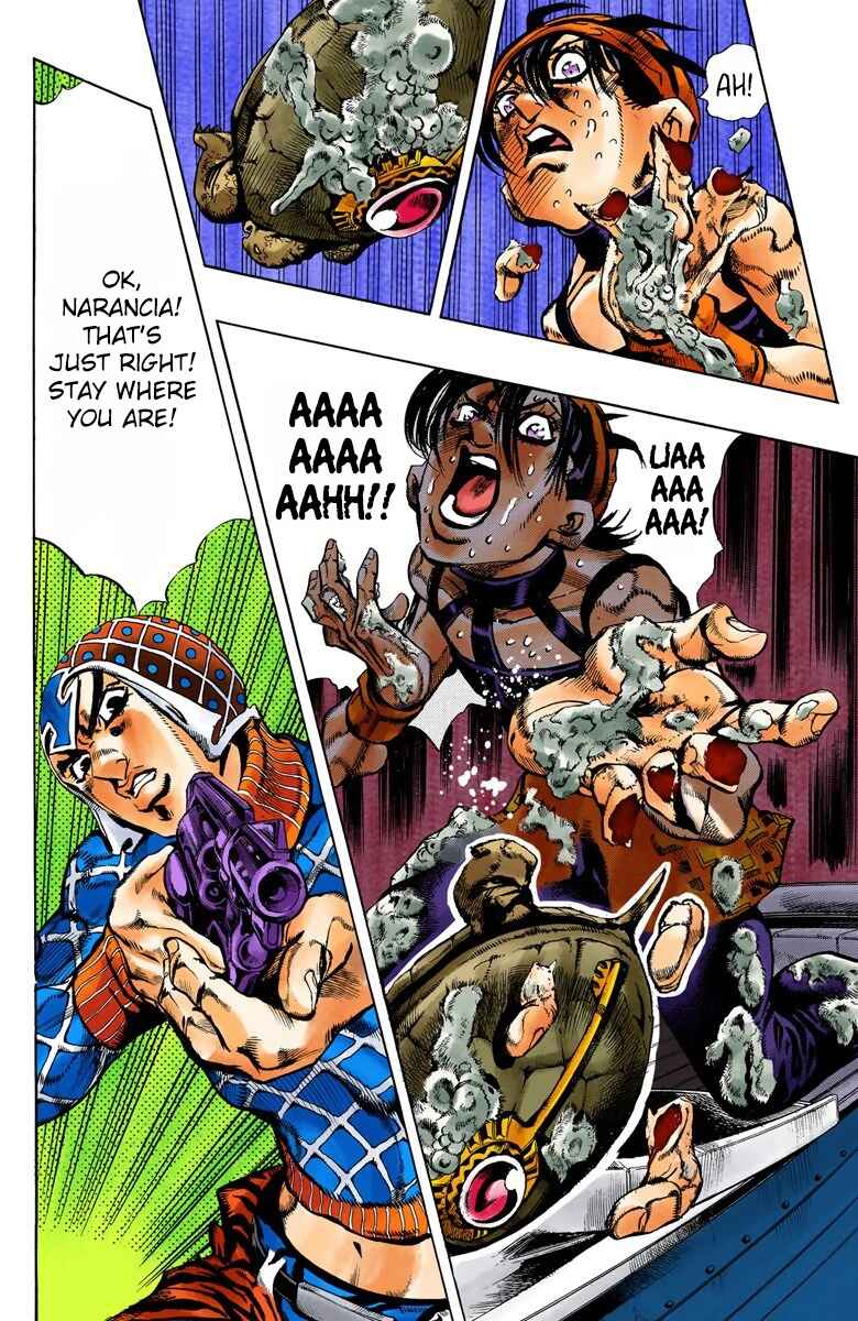JoJo no Kimyou na Bouken: Part 5 - Ougon no Kaze Color-ban Chapter 115 - Page 7