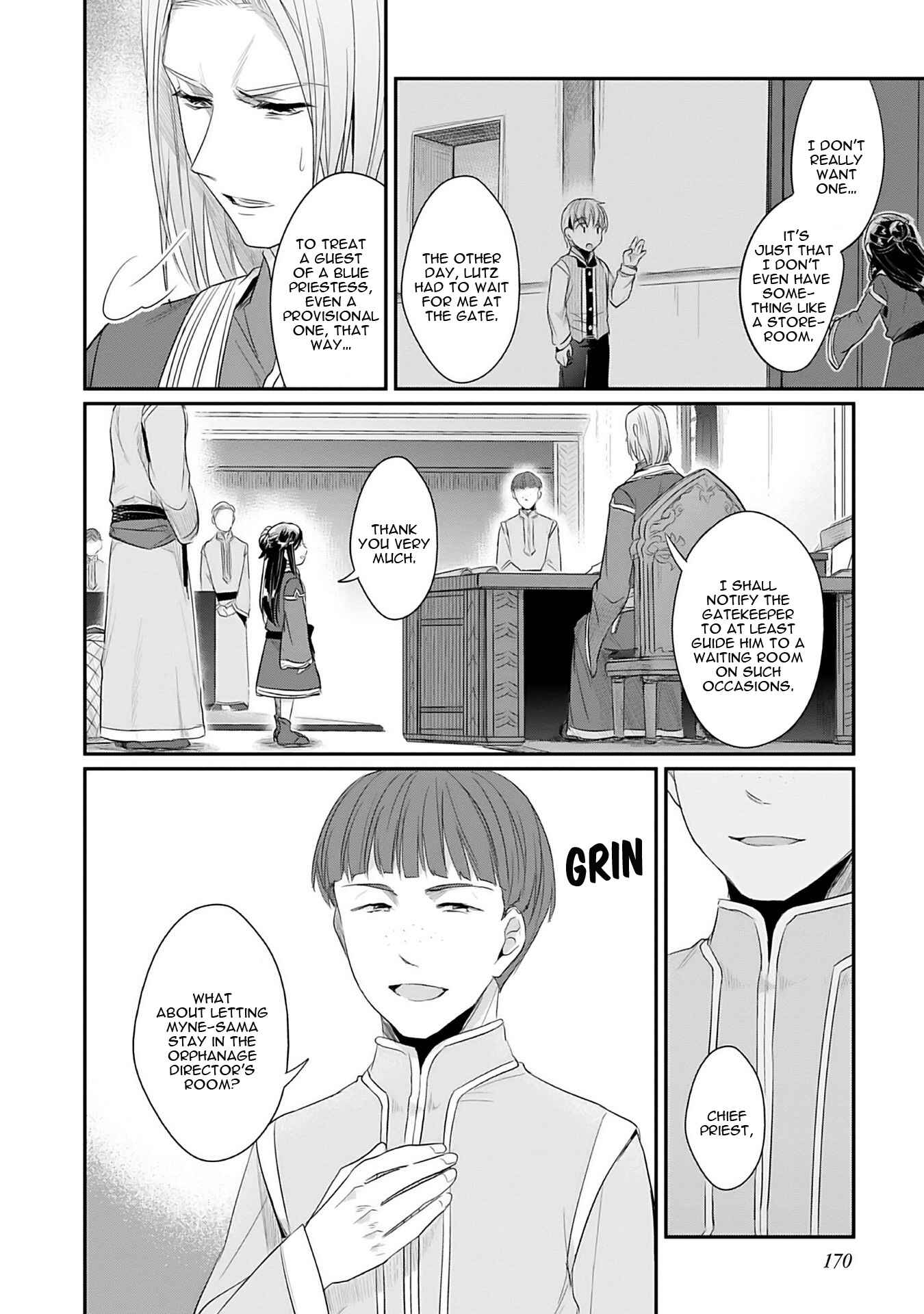 Honzuki no Gekokujou: Shisho ni Naru tame ni wa Shudan o Erandeiraremasen—Dai-2 Bu: Hon no Tamenara Miko ni Naru! Chapter 4 - Page 41