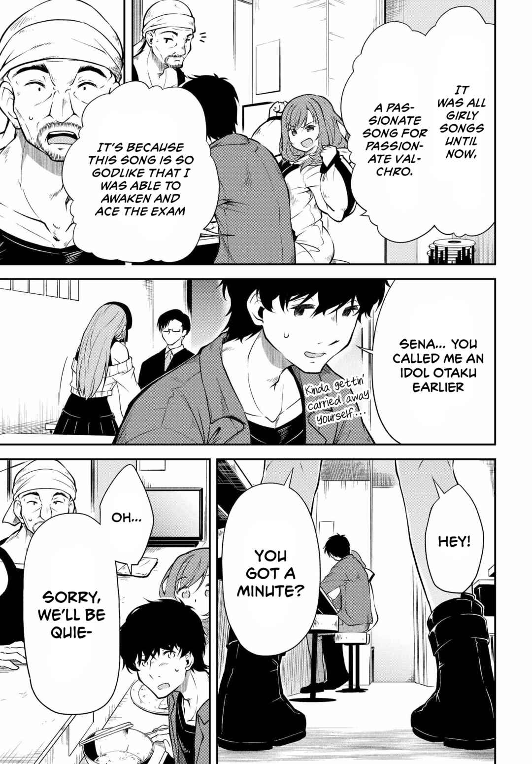 Kokumin-teki Idol ni natta Osana-Najimi ga Boro-Apart ni Sunderu Ore no Tonari ni Hikkoshitekita Ken Chapter 3.2 - Page 15