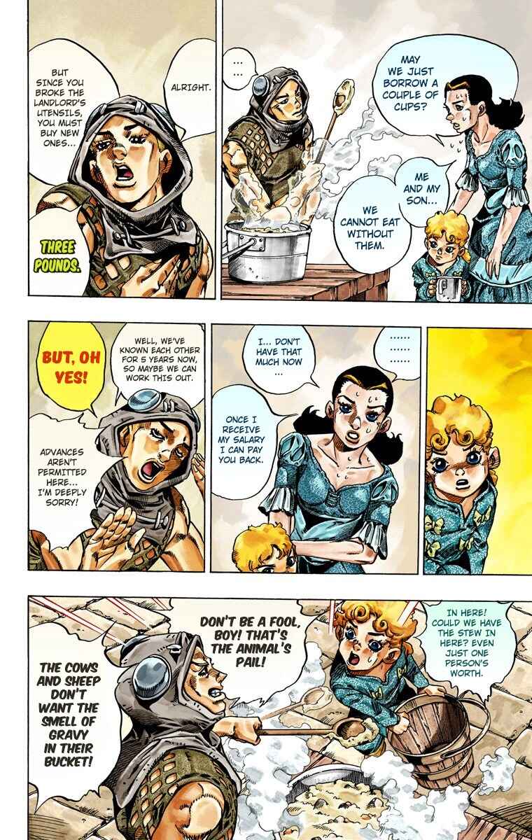 JoJo no Kimyou na Bouken: Part 7 - Steel Ball Run Color-ban Chapter 30 - Page 11