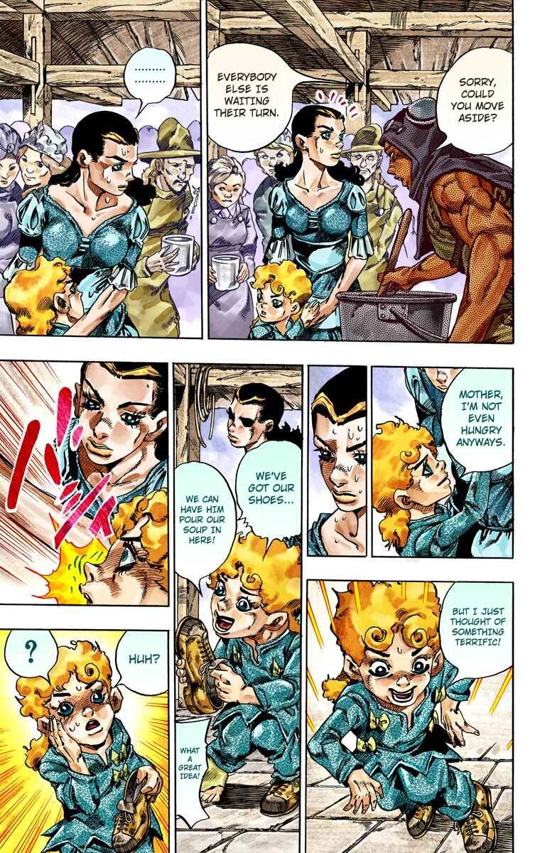 JoJo no Kimyou na Bouken: Part 7 - Steel Ball Run Color-ban Chapter 30 - Page 12