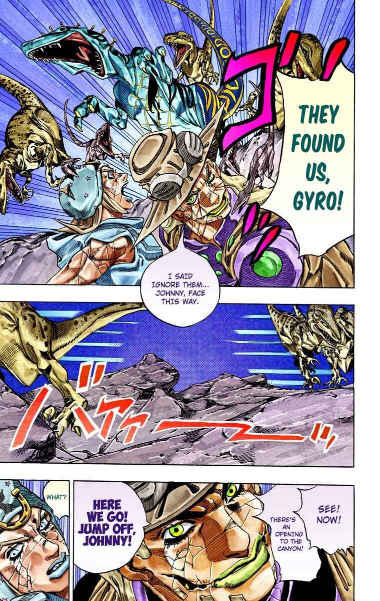 JoJo no Kimyou na Bouken: Part 7 - Steel Ball Run Color-ban Chapter 30 - Page 39