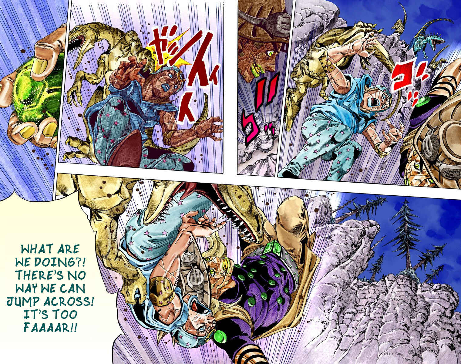 JoJo no Kimyou na Bouken: Part 7 - Steel Ball Run Color-ban Chapter 30 - Page 41