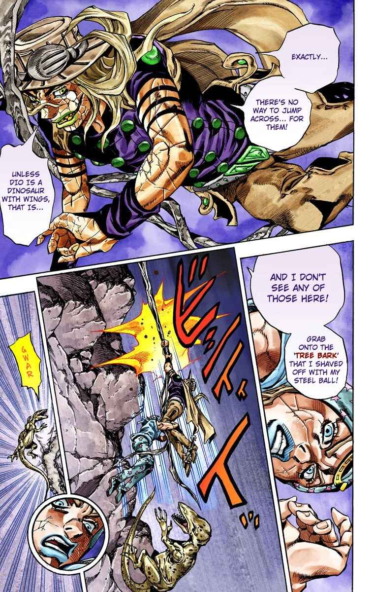 JoJo no Kimyou na Bouken: Part 7 - Steel Ball Run Color-ban Chapter 30 - Page 43
