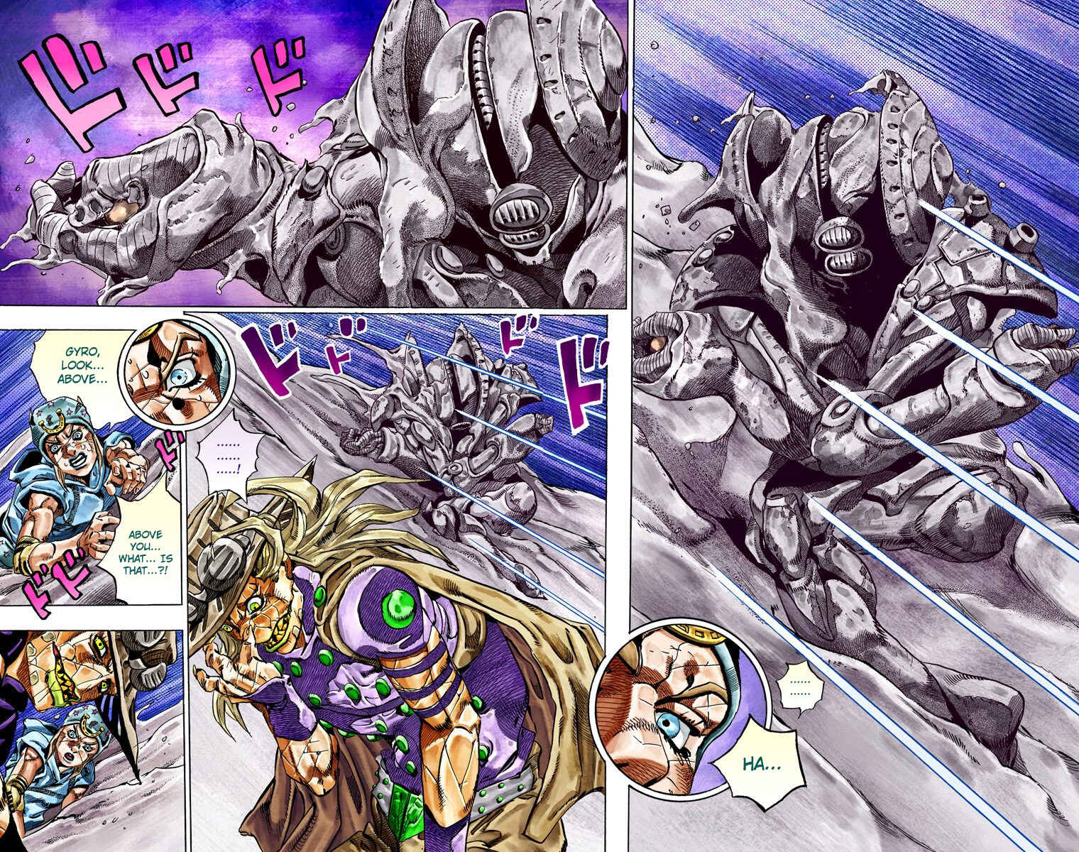 JoJo no Kimyou na Bouken: Part 7 - Steel Ball Run Color-ban Chapter 30 - Page 47