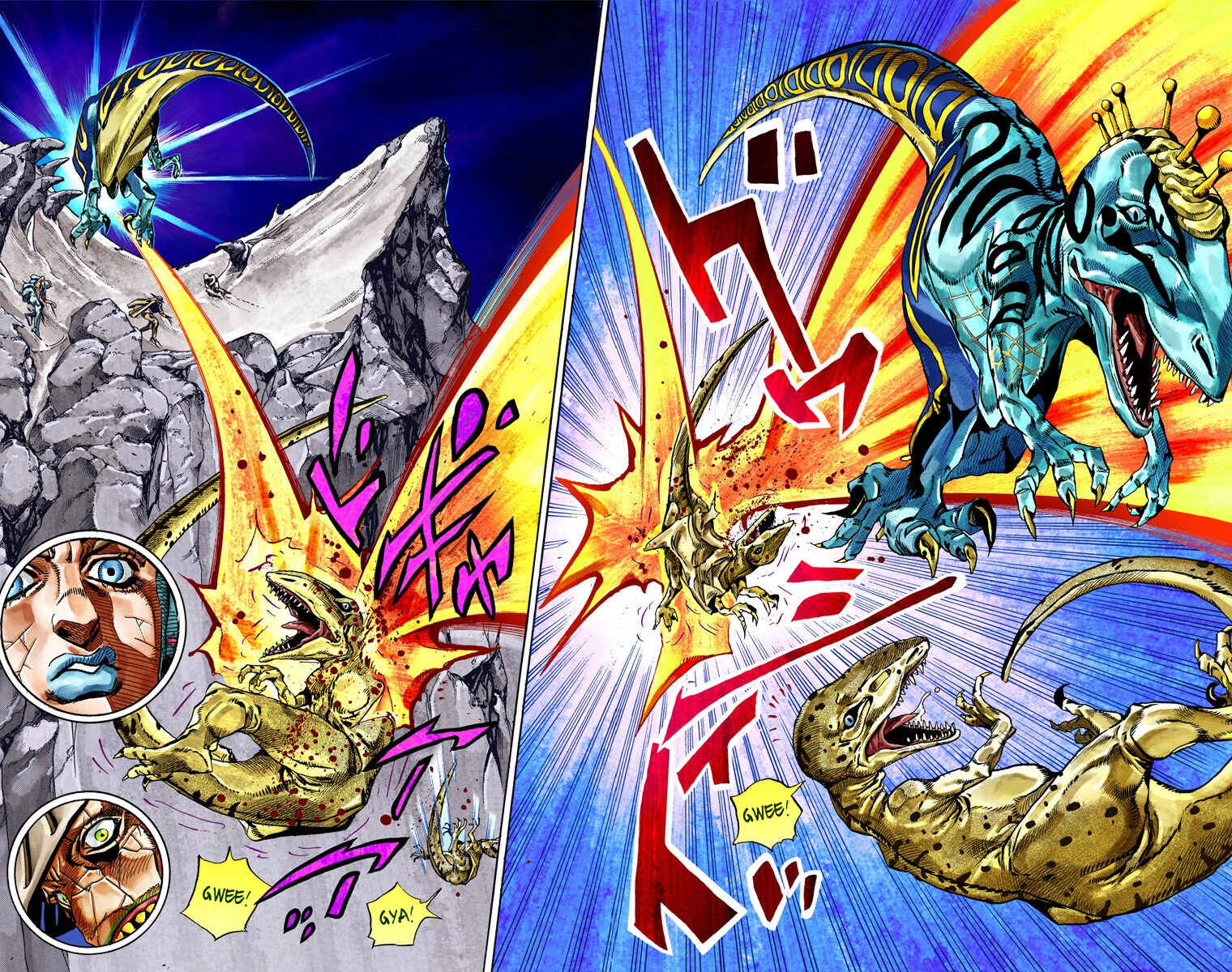 JoJo no Kimyou na Bouken: Part 7 - Steel Ball Run Color-ban Chapter 30 - Page 50