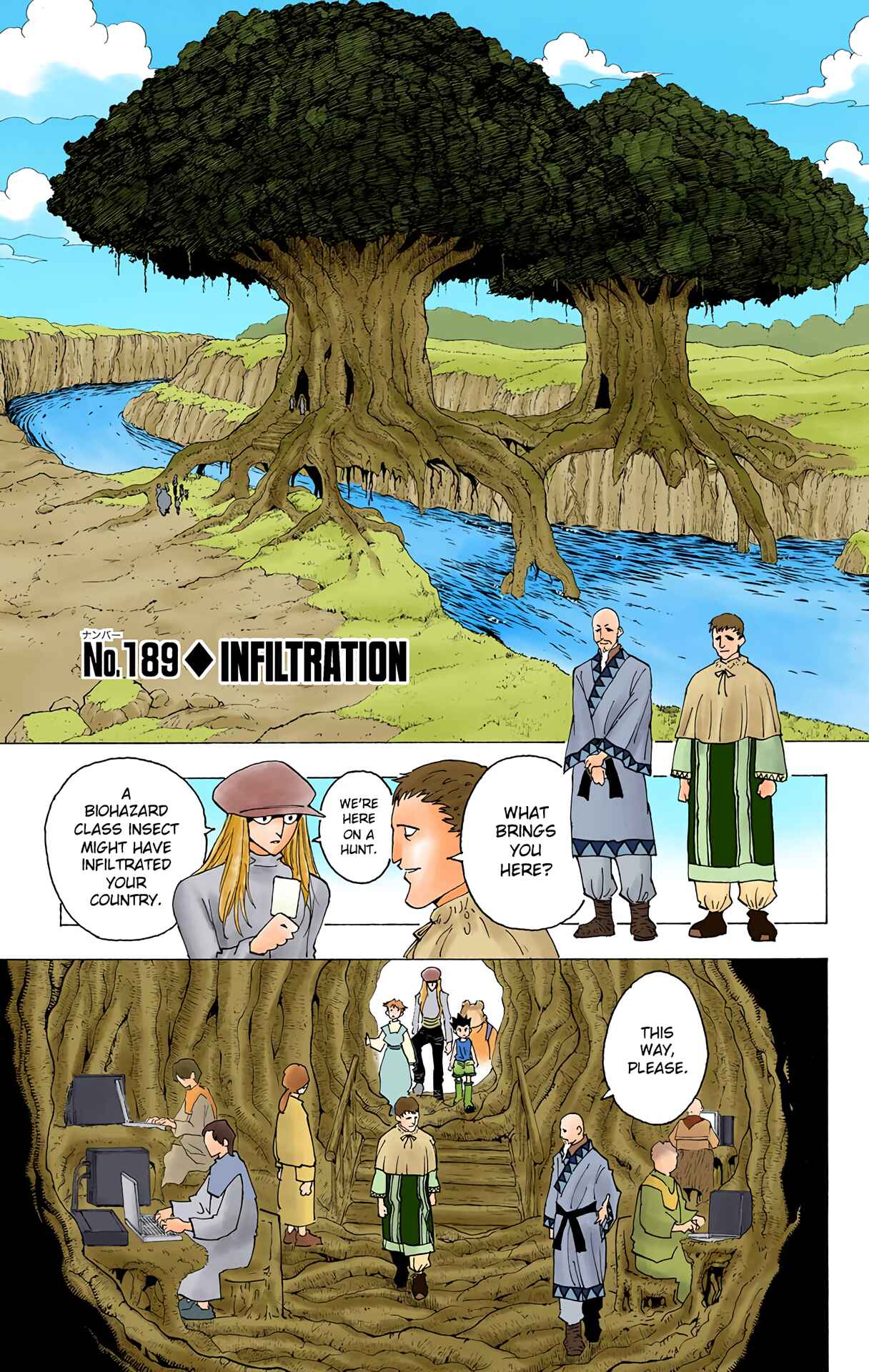 Hunter x Hunter (Official Colored) Chapter 189 - Page 1