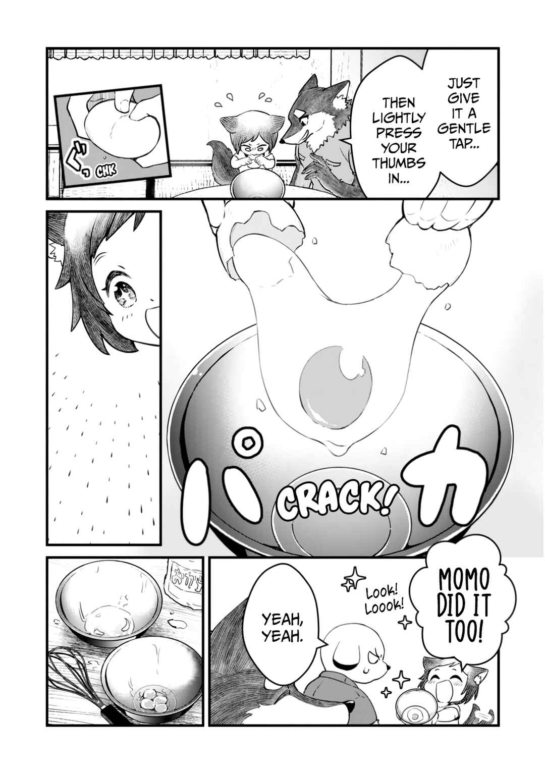Kemomimi Shoujo no Shiawase Gohan Chapter 2 - Page 17