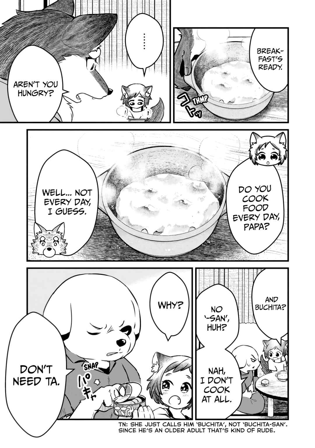 Kemomimi Shoujo no Shiawase Gohan Chapter 2 - Page 3