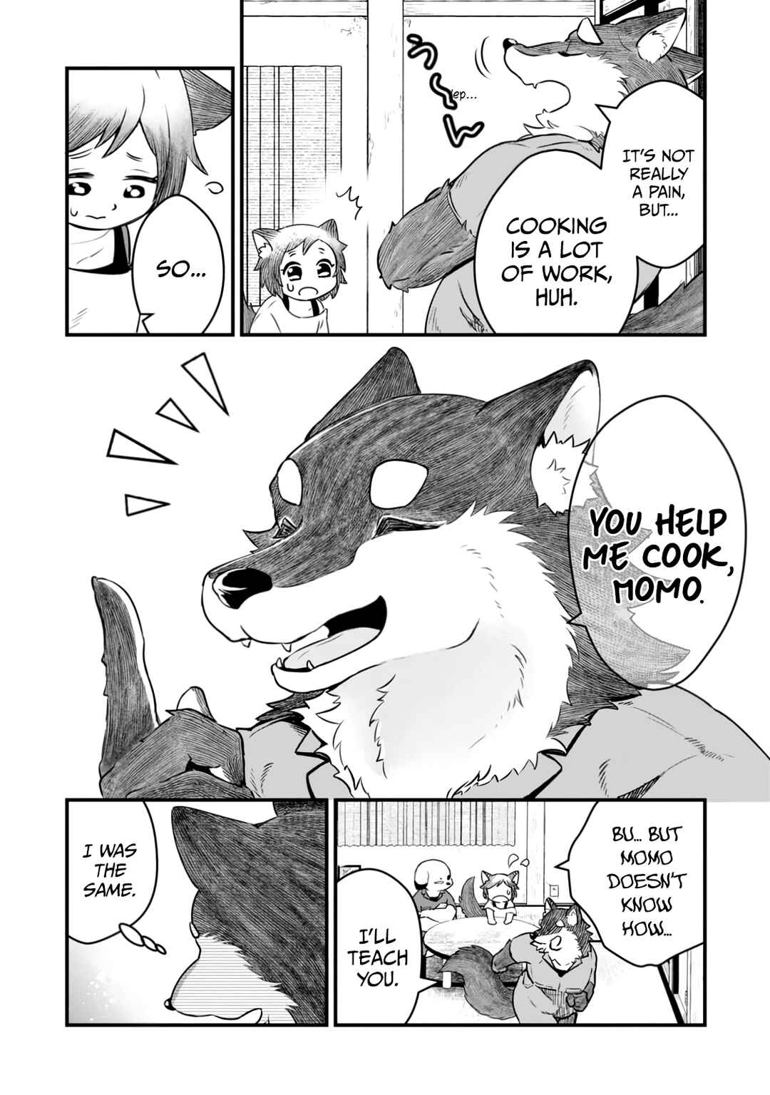 Kemomimi Shoujo no Shiawase Gohan Chapter 2 - Page 8