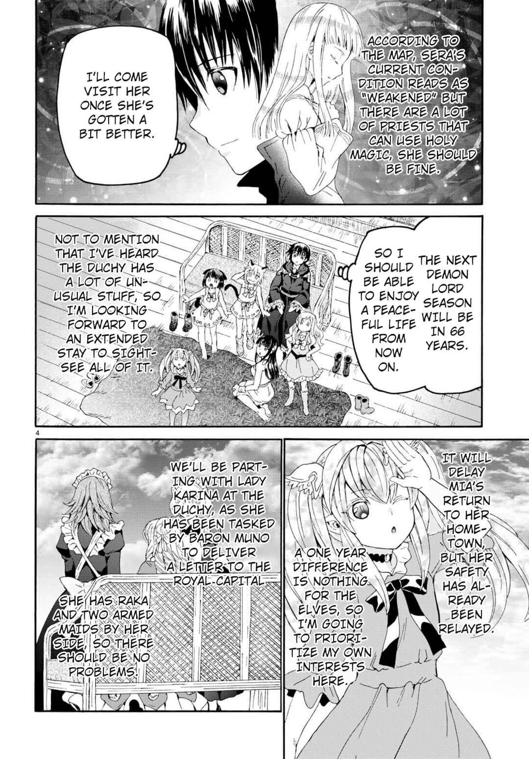 Death March kara Hajimaru Isekai Kyousoukyoku Chapter 95 - Page 4