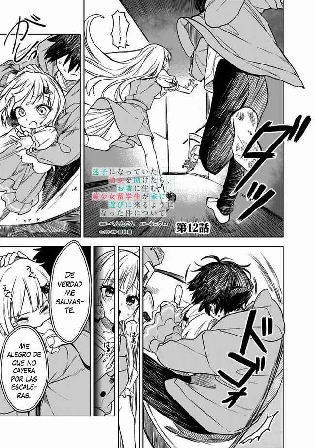Maigo ni Natteita Youjo wo Tasuketara, Otonari ni Sumu Bishoujo Ryuugakusei ga Ie ni Asobi ni Kuru you ni Natta Ken ni Tsuite Chapter 12 - Page 2