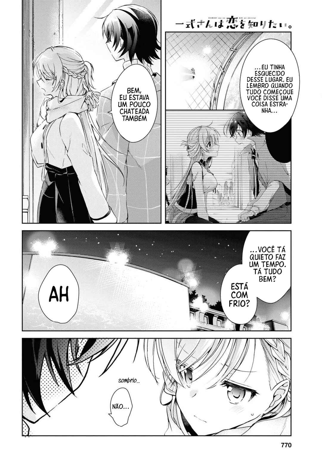 Isshiki-san wa Koi wo Shiritai. Chapter 16 - Page 37