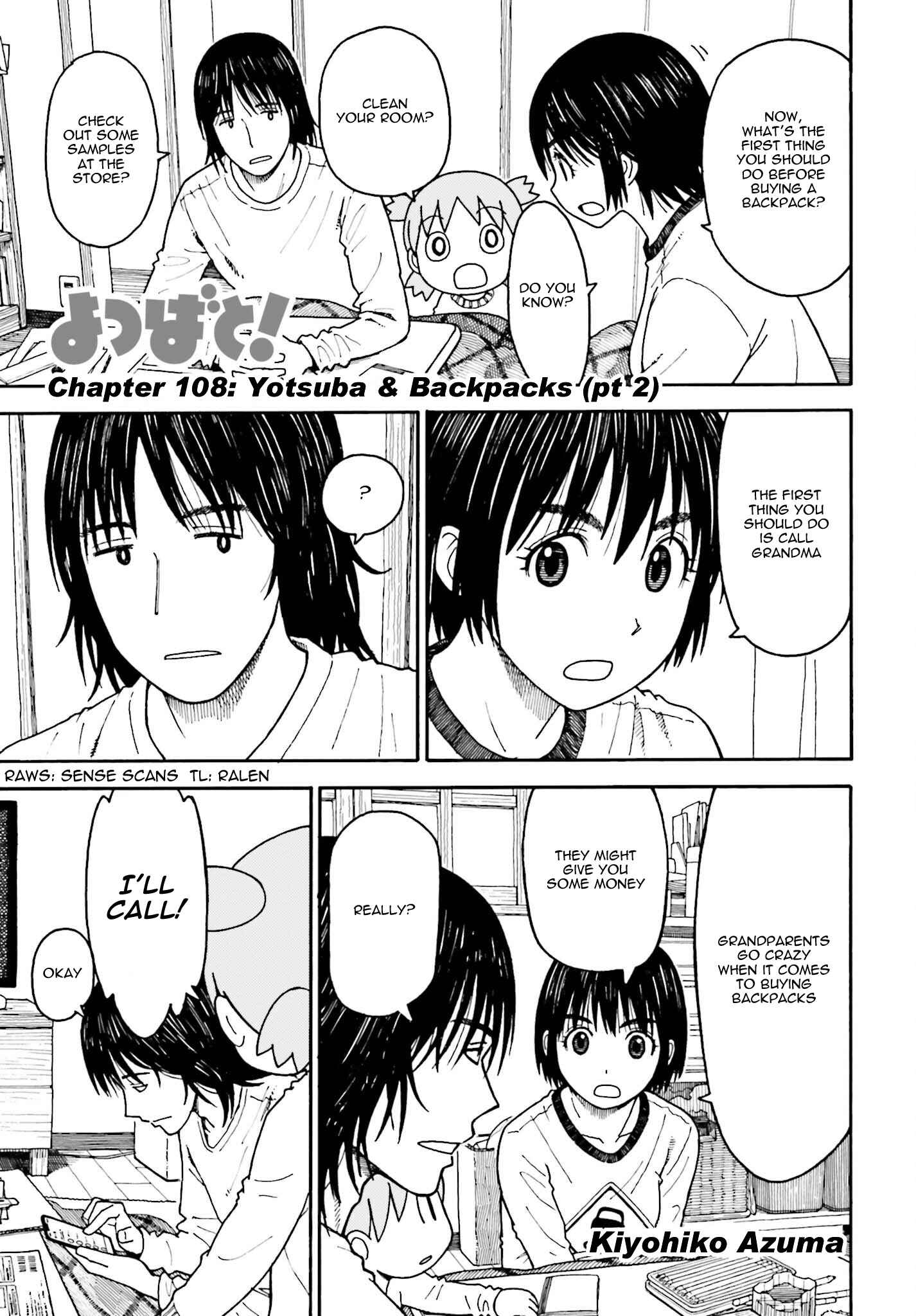 Yotsuba to! Chapter 104.2 - Page 1
