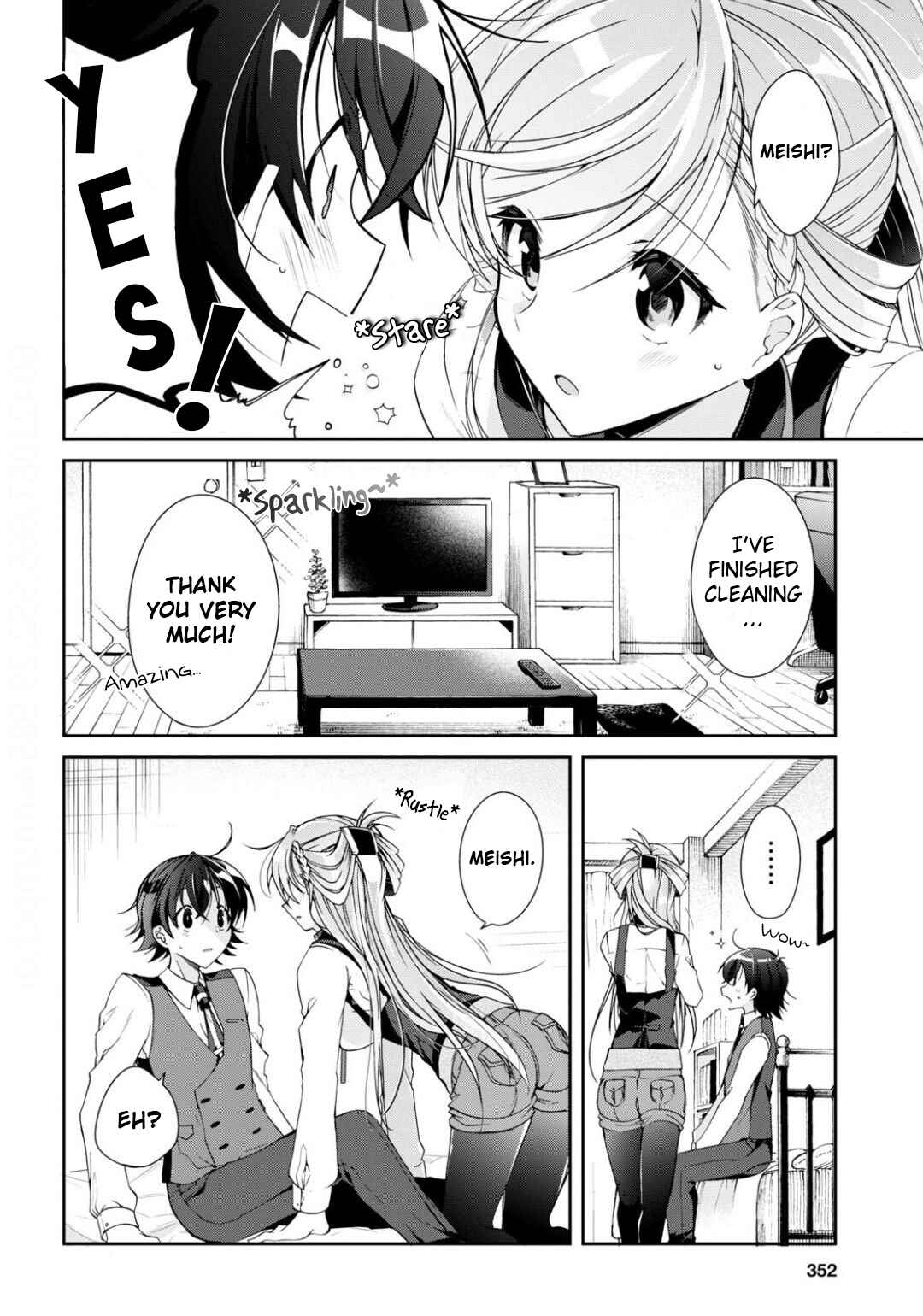 Isshiki-san wa Koi wo Shiritai. Chapter 3 - Page 8
