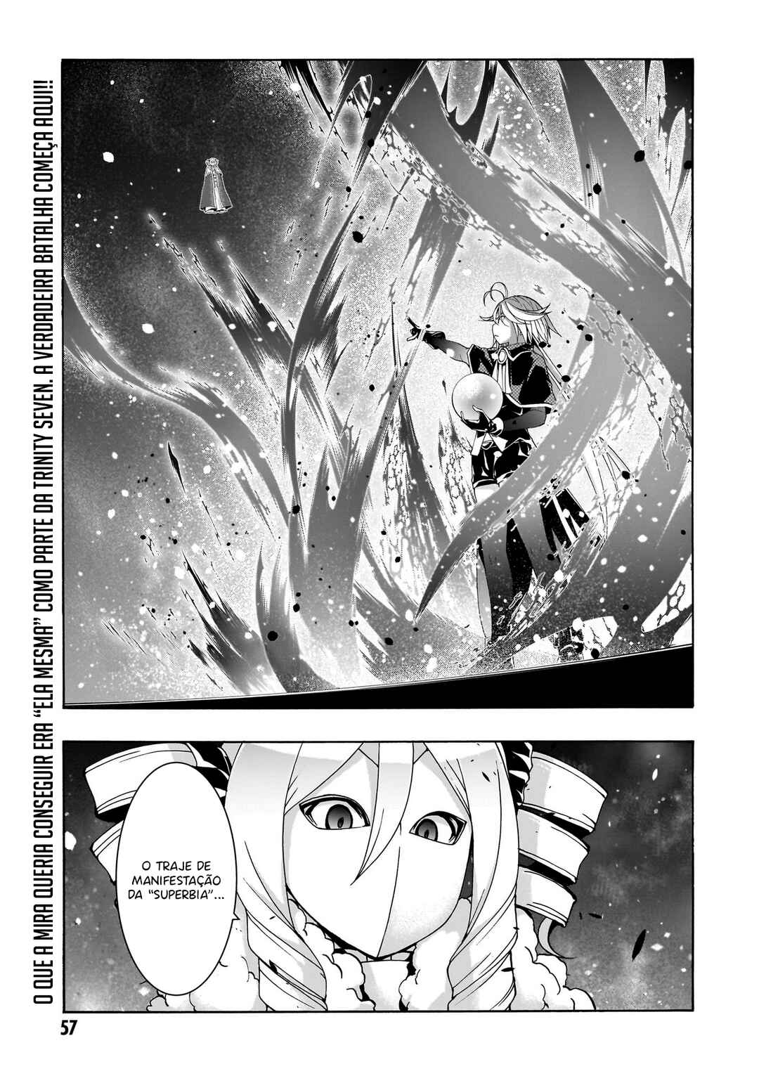 Trinity Seven - 7-Nin no Masho Tsukai Chapter 158 - Page 2