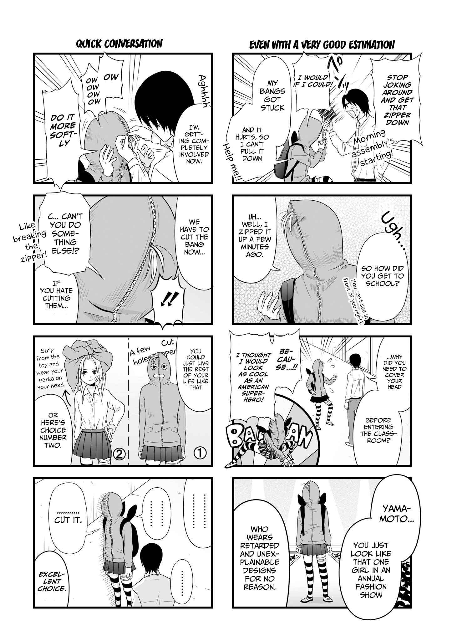 Joshikousei no Mudazukai Chapter 56.1 - Page 8