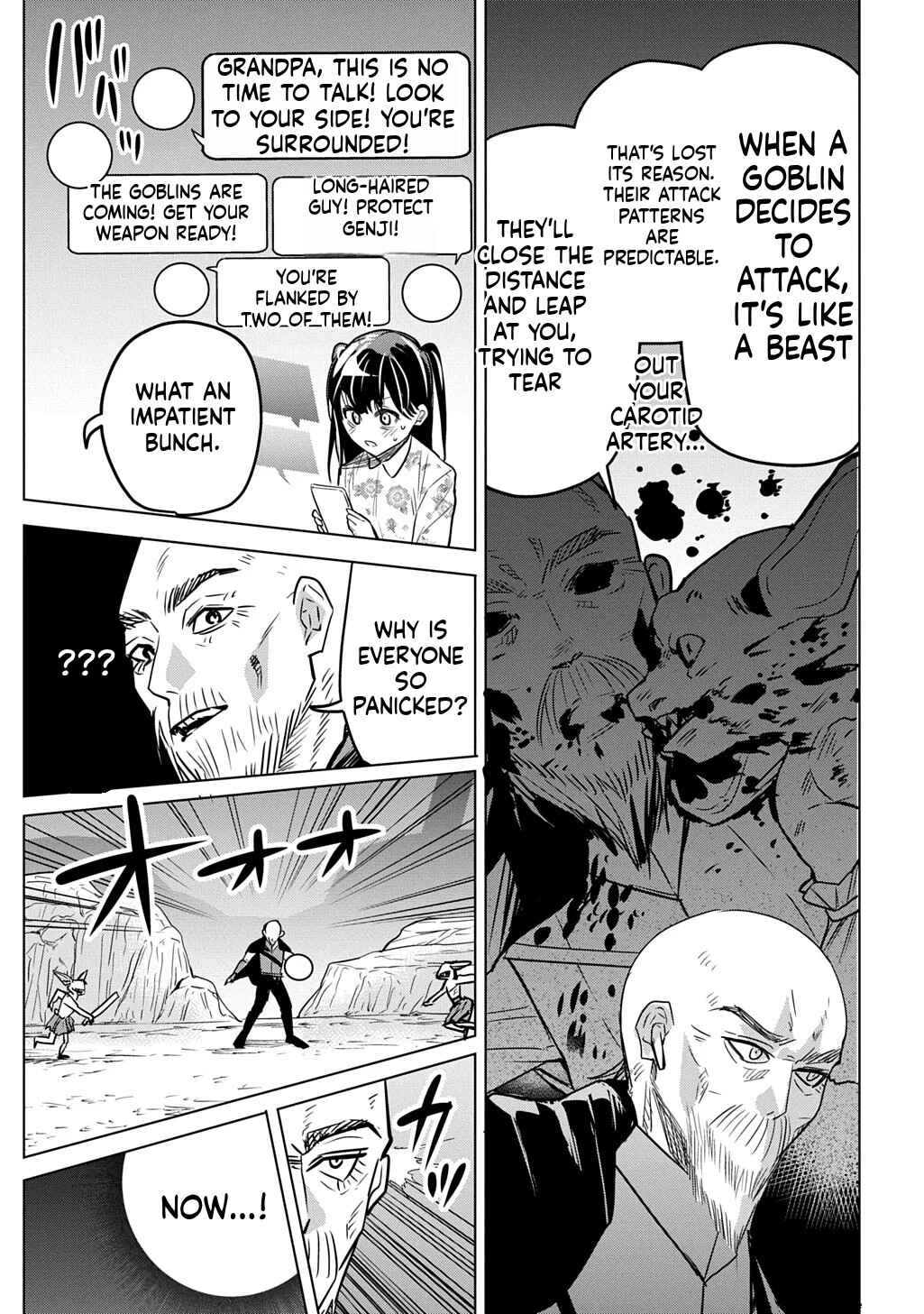 Moto Tansakusha no Ojii-chan: Mago ni Segamarete Dungeon Haishin o Hajimeta njaga, Nazeka Bazuriotta wai Chapter 1 - Page 50