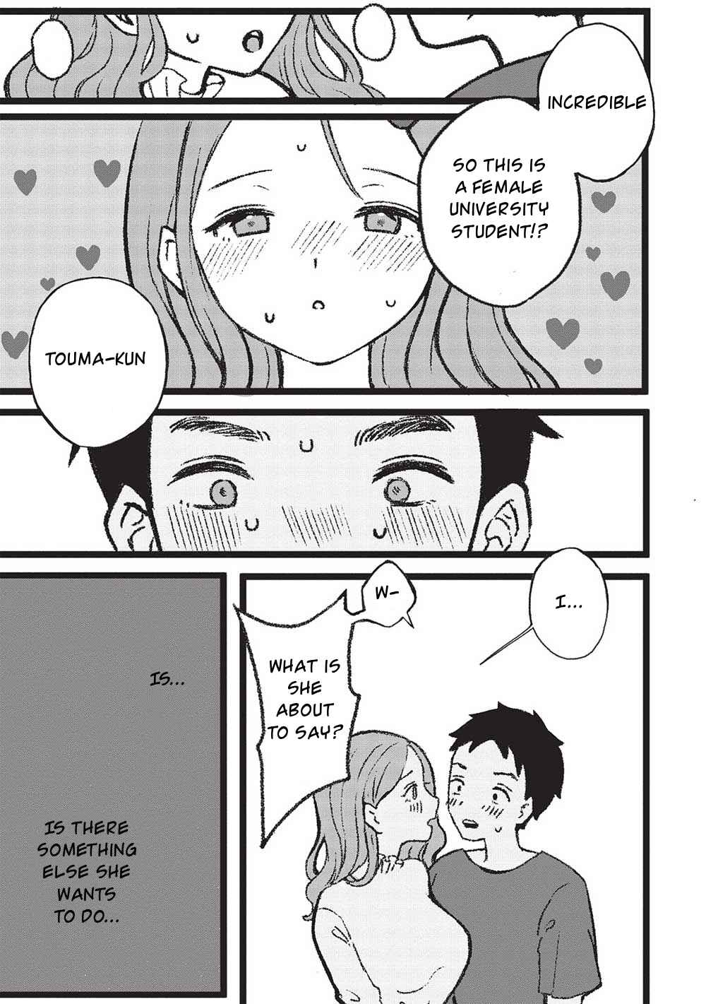 Motokano Sensei wa, Choppiri Ecchi na Katei Houmon de Kimi to no Ai wo Hagukumitai. Chapter 1 - Page 12