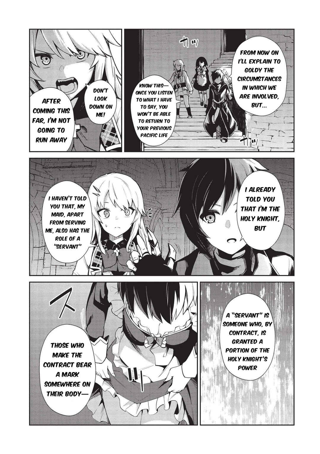 Seinaru Kishi no Ankokudou Chapter 14 - Page 5