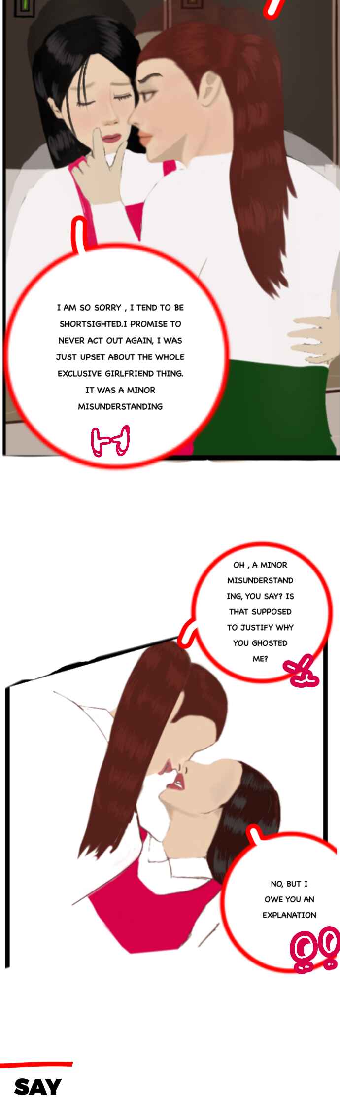 Say It With Your Body Chapter 1.5 - Page 2