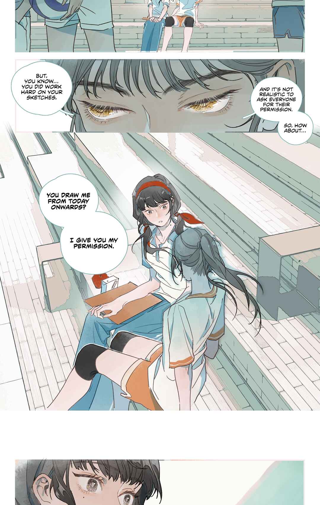 The Flirty Tenant and the Pretty Landlady Chapter 3.5 - Page 12