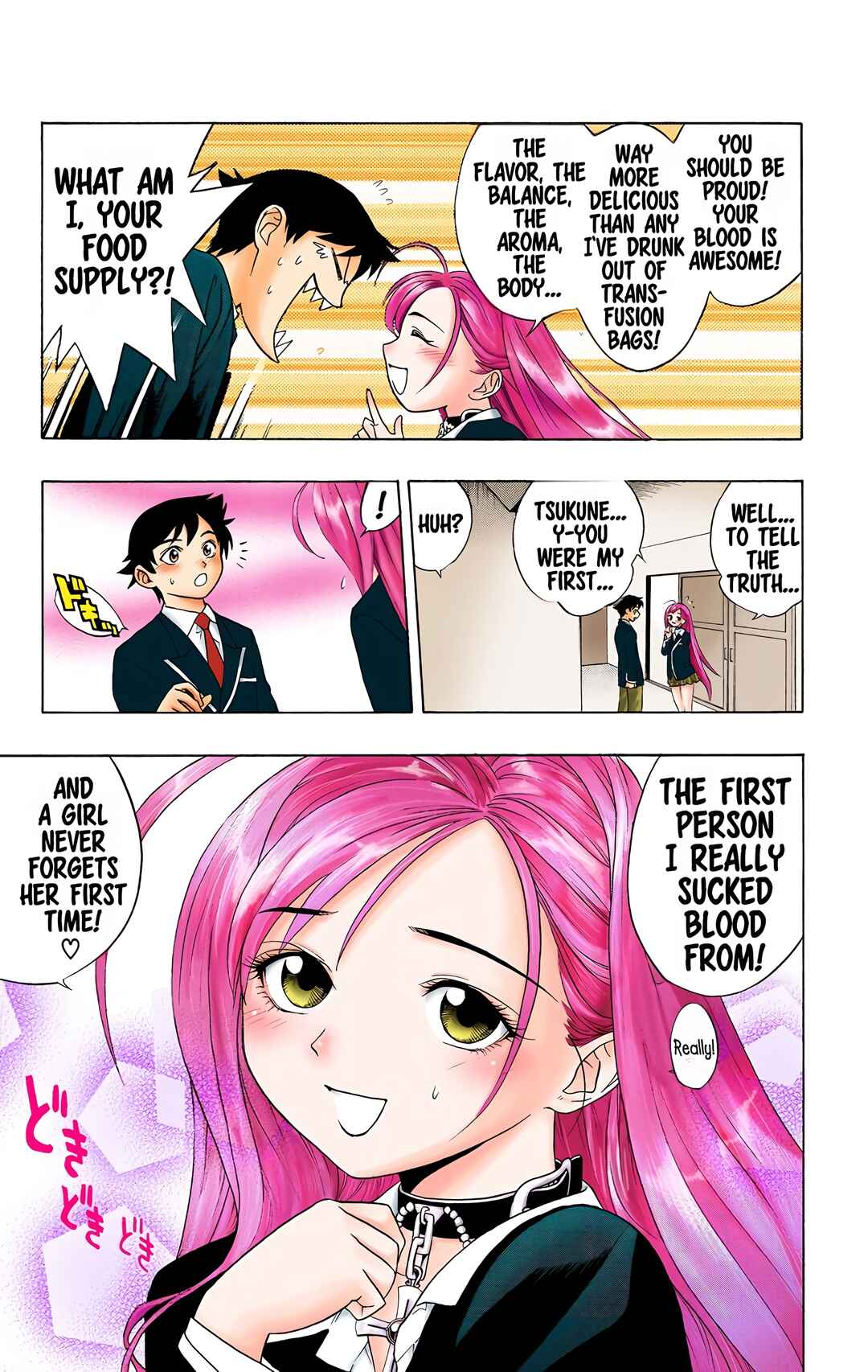 Rosario+Vampire (Official Colored) Chapter 1 - Page 25
