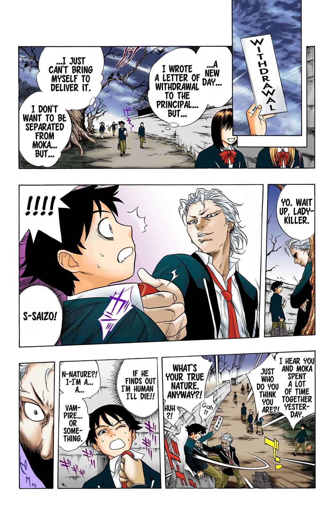 Rosario+Vampire (Official Colored) Chapter 1 - Page 30
