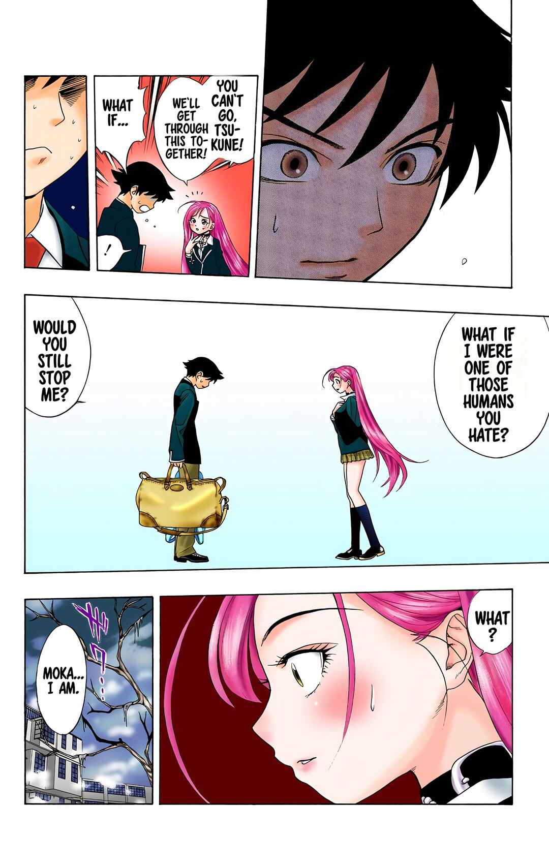 Rosario+Vampire (Official Colored) Chapter 1 - Page 34