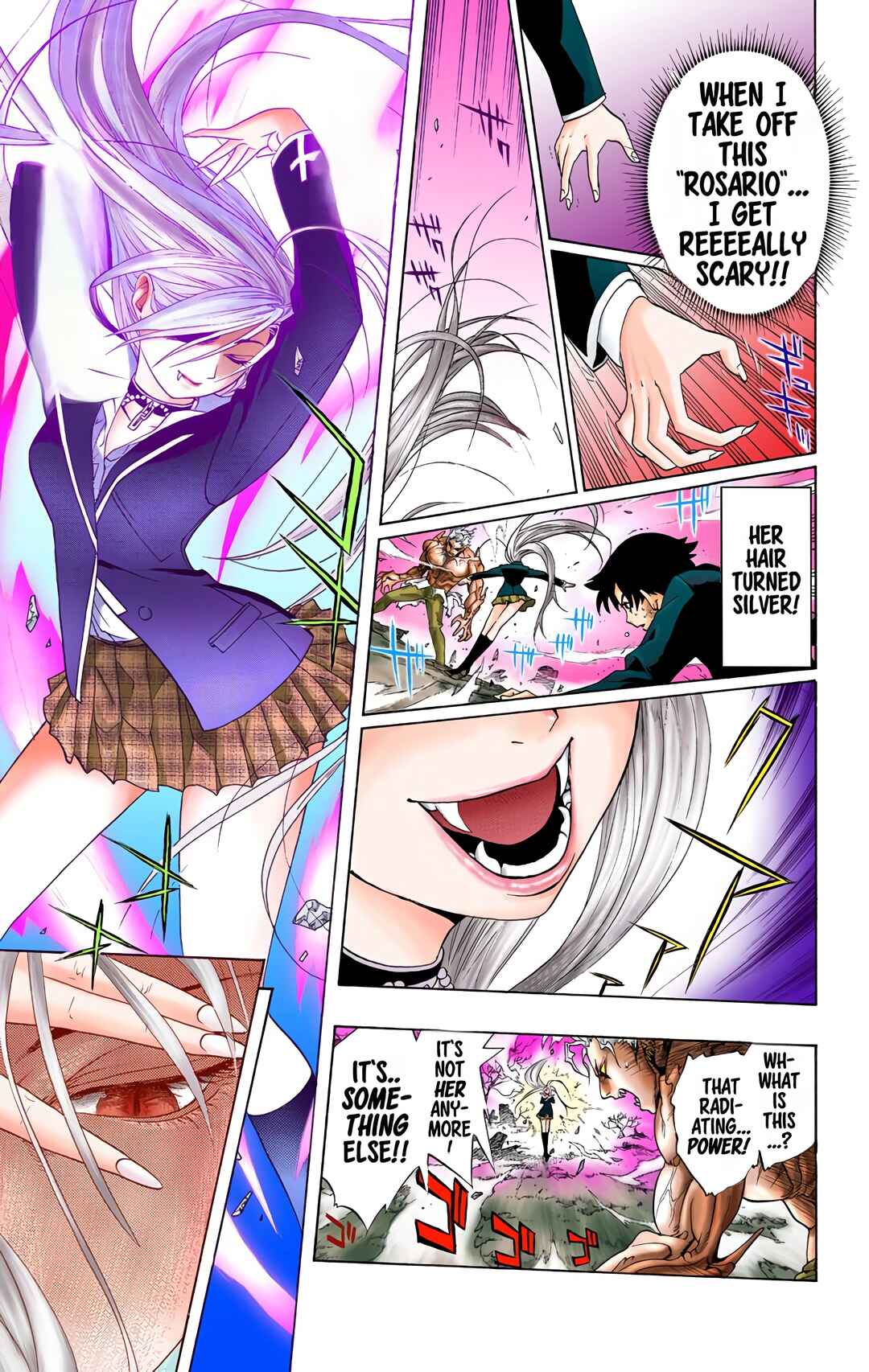 Rosario+Vampire (Official Colored) Chapter 1 - Page 47