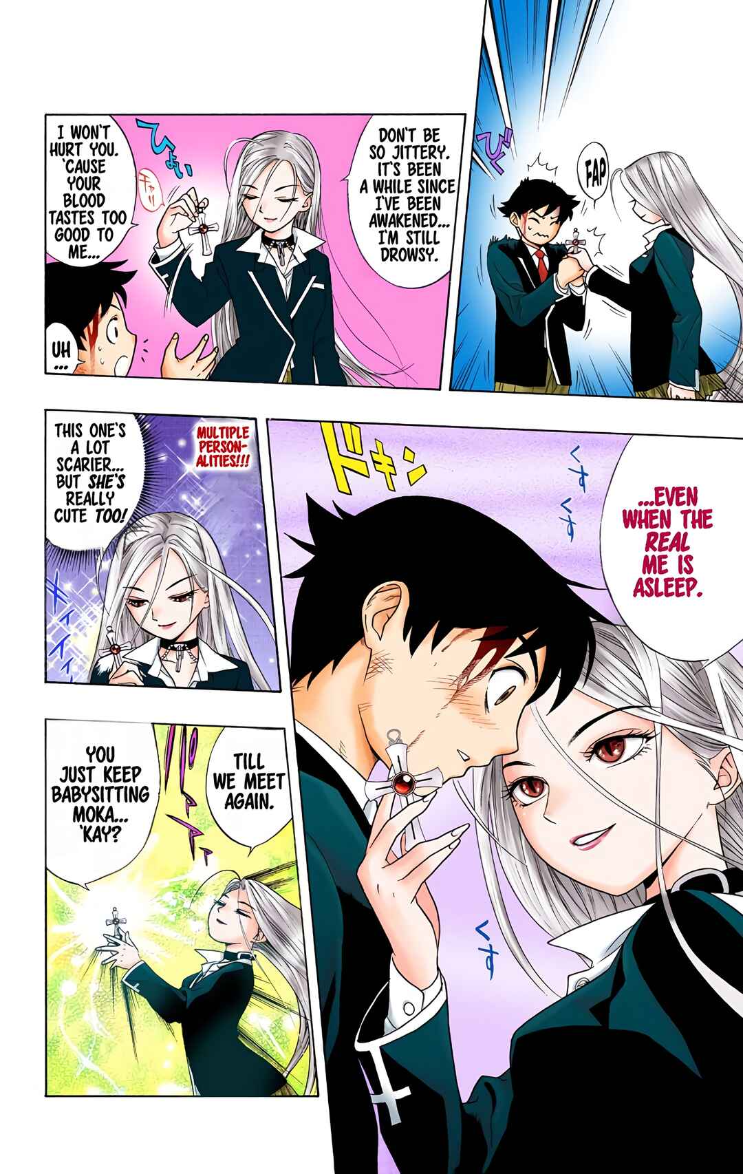 Rosario+Vampire (Official Colored) Chapter 1 - Page 53
