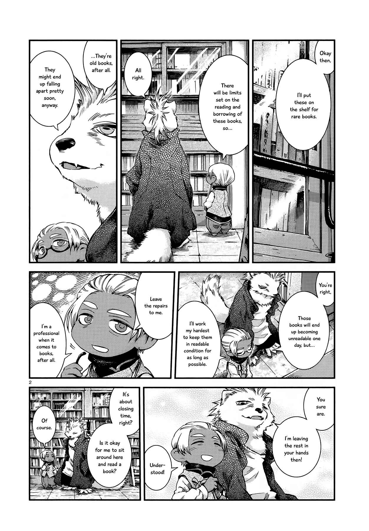 Hakumei to Mikochi Chapter 53 - Page 2