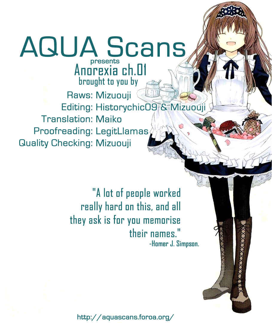 Anorexia – Shikabane Hanako wa Kyoshokushou Chapter 1 - Page 41