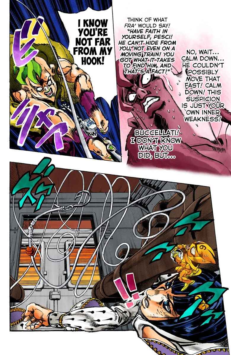 JoJo no Kimyou na Bouken: Part 5 - Ougon no Kaze Color-ban Chapter 58 - Page 4