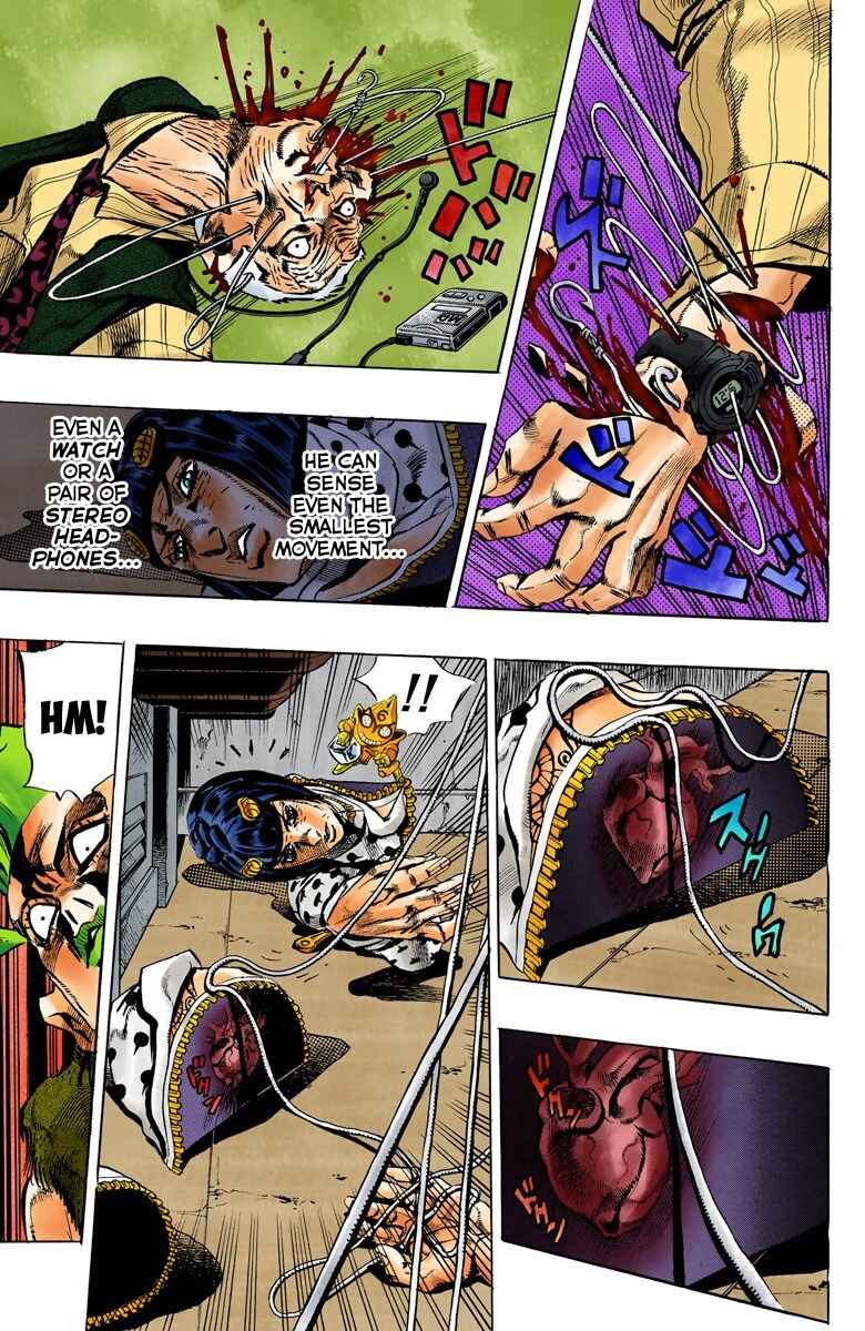 JoJo no Kimyou na Bouken: Part 5 - Ougon no Kaze Color-ban Chapter 58 - Page 7
