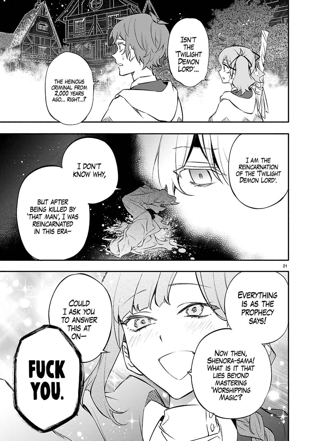 Kore ga Mahoutsukai no Kirifuda Chapter 9 - Page 21