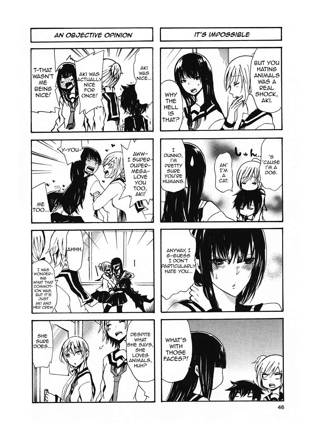 Inugami-san to Nekoyama-san Chapter 4 - Page 8