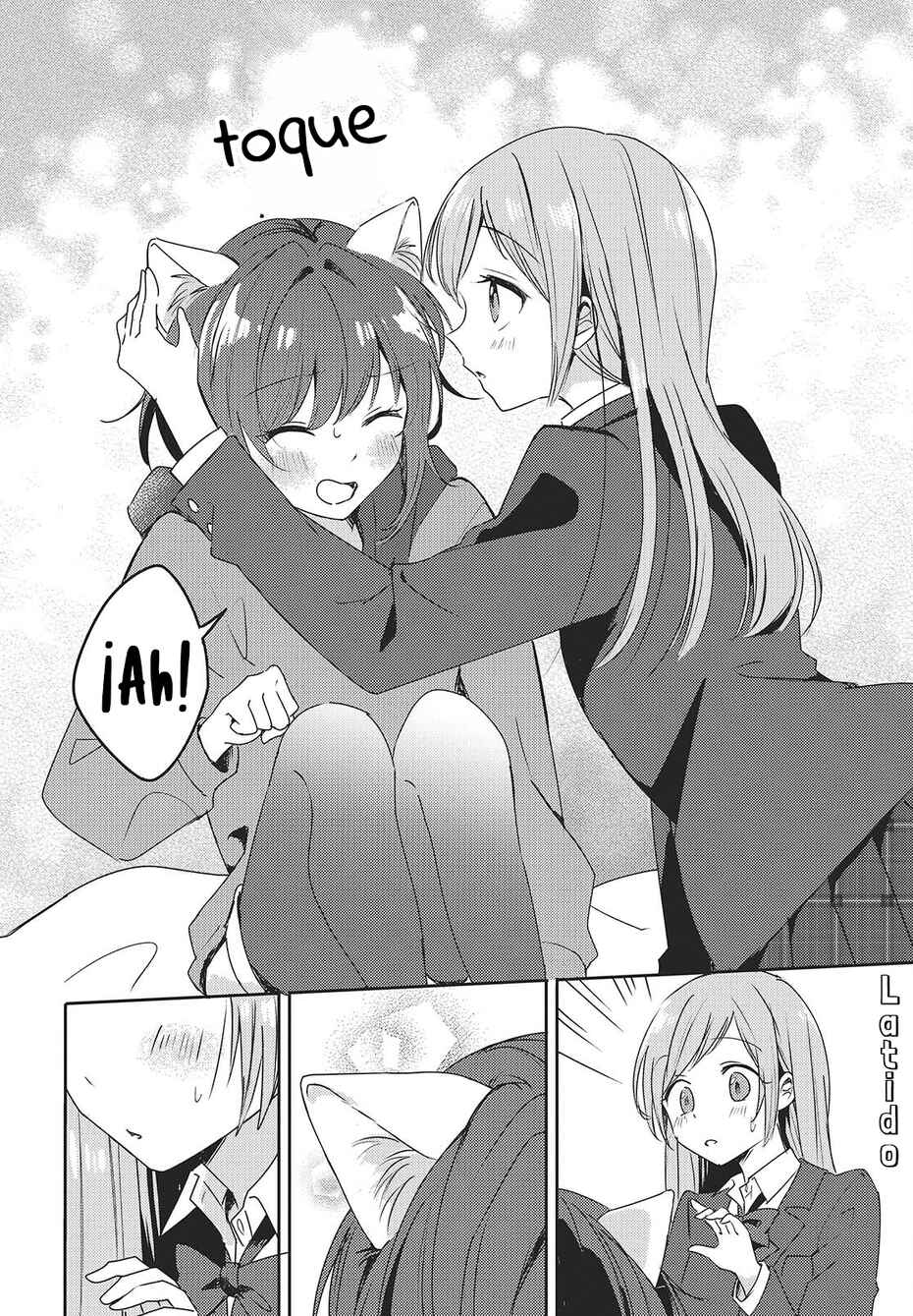 Osananajimi wa, Nyaa to Naite Skirt no Naka Chapter 2 - Page 14