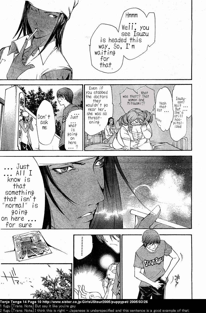 Tenjou Tenge Chapter 82 - Page 8
