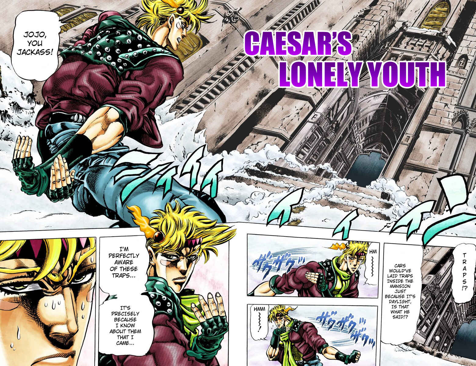 JoJo no Kimyou na Bouken: Part 2 - Sentou Chouryuu Color-ban Chapter 45 - Page 1