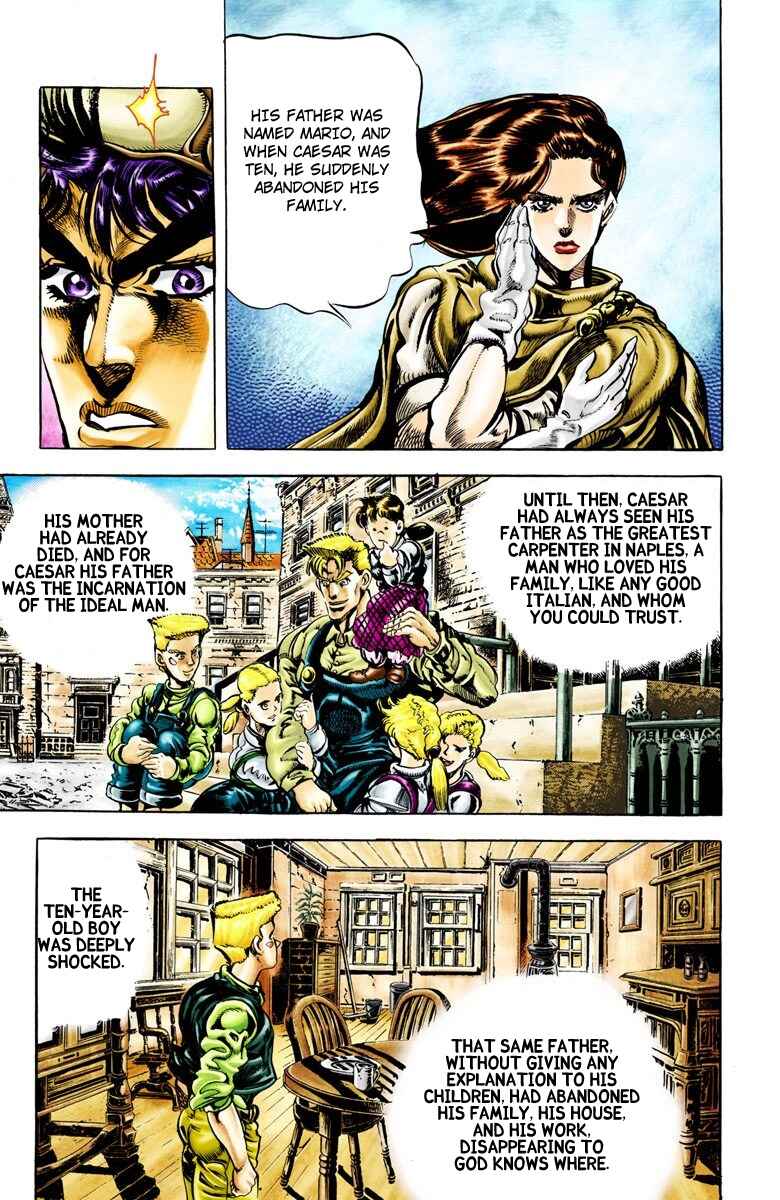 JoJo no Kimyou na Bouken: Part 2 - Sentou Chouryuu Color-ban Chapter 45 - Page 3
