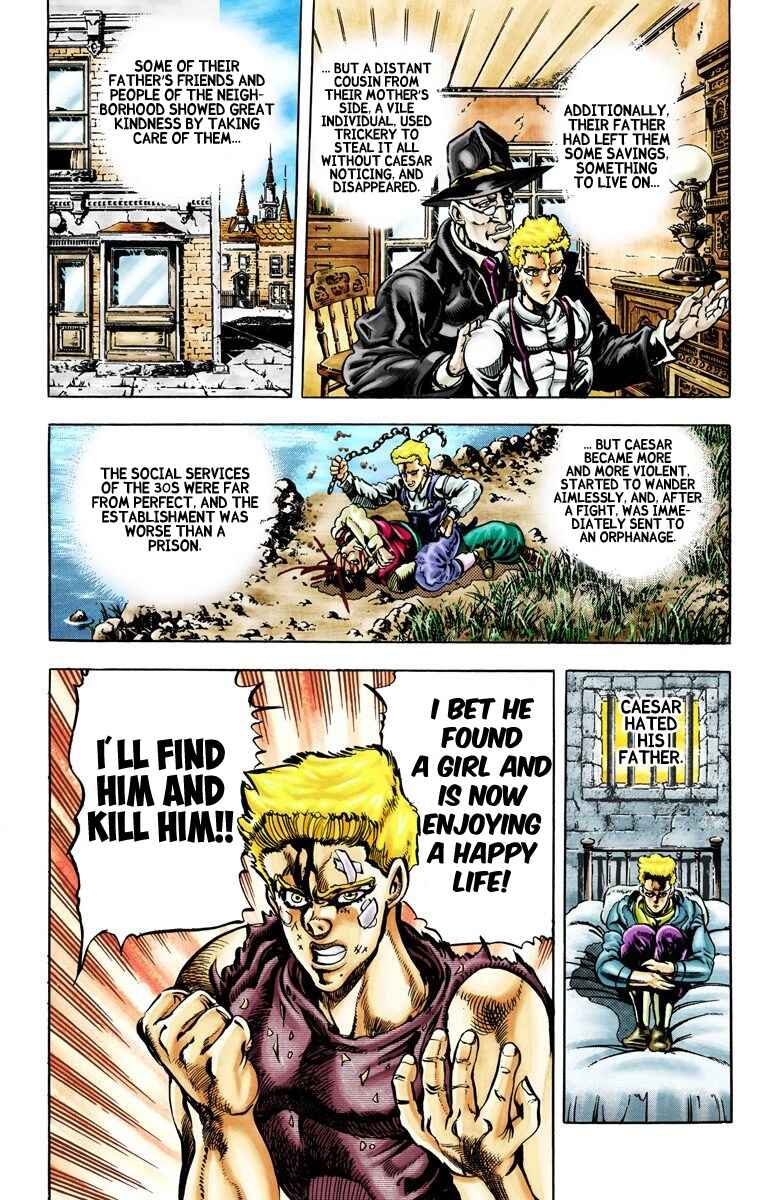 JoJo no Kimyou na Bouken: Part 2 - Sentou Chouryuu Color-ban Chapter 45 - Page 4
