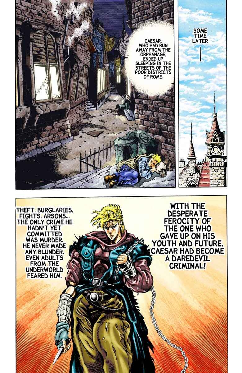JoJo no Kimyou na Bouken: Part 2 - Sentou Chouryuu Color-ban Chapter 45 - Page 5