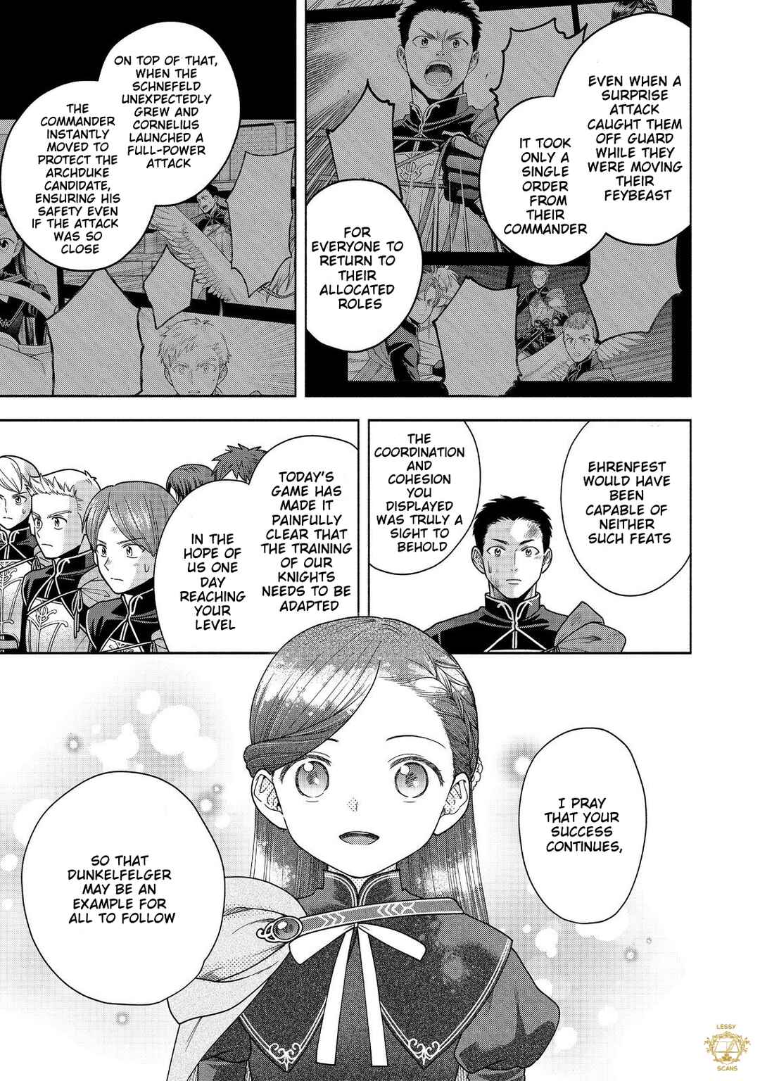 Honzuki no Gekokujou: Shisho ni Naru tame ni wa Shudan o Erandeiraremasen—Dai-4 Bu: Kizokuin no Toshokan o Sukuitai! Chapter 30 - Page 24